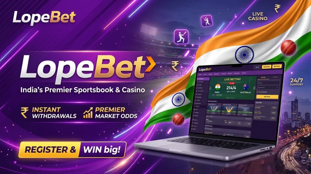 Ready to claim your ₹4.4 Lakh bonus? Sign up at LopeBet India today and experience world-class gaming!